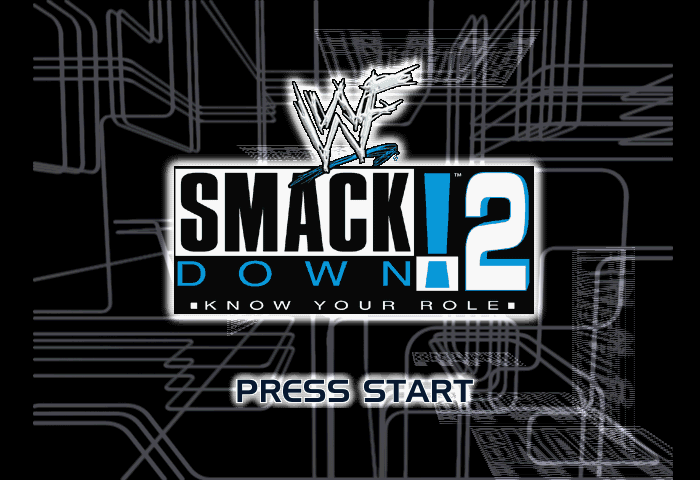WWF SmackDown! 2: Know Your Role Title Screen